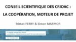 CONSEIL SCIENTIFIQUE DES CRIOAC :  LA COOPÉRATION, MOTEUR DE PROJET