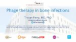 Phage therapy in bone infections