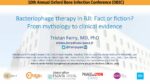 Bacteriophage therapy in BJI : Fact or fiction ? From mythology to clinical evidence