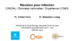 Révision pour infection : CRIOAc / Données nationales / Expérience LYSKS