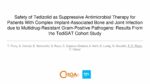 Safety of Tedizolid as Suppressive Antimicrobial Therapy for Patients With Complex Implant-Associated Bone and Joint Infection due to Multidrug-Resistant Gram-Positive Pathogens: Results From the TediSAT Cohort Study