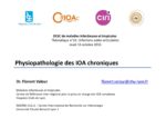 Physiopathologie des IOA chroniques