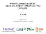 Diagnostic microbiologique des Infections Ostéo-Articulaires : prélèvements – transport des échantillons vers le laboratoire