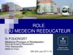 Rôle du médecin rééducateur