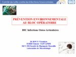 Prévention environnementale, bloc opératoire