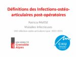 les infections ostéo-articulaires «  chirurgicales »