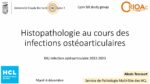 Anatomopathologie au cours des IOA