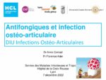 Les antifongiques et infection ostéoarticulaires