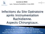 Prise en charge chirurgicale des autres infections sur rachis instrumenté