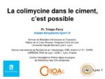 La colimycine dans le ciment, c’est possible