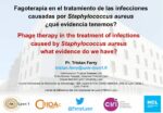 Fagoterapia en el tratamiento de las infecciones causadas por Staphylococcus aureus ¿qué evidencia tenemos? Phage therapy in the treatment of infections caused by Staphylococcus aureus what evidence do we have?