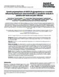 Genetic polymorphisms of ABCB1 (P-glycoprotein) as a covariate influencing daptomycin pharmacokinetics: a population analysis in patients with bone and joint infection