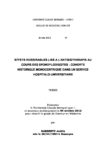 Effets indésirables liés à l’antibiothérapie au cours des spondylodiscites: cohorte historique monocentrique dans un service hospitalo-universitaire